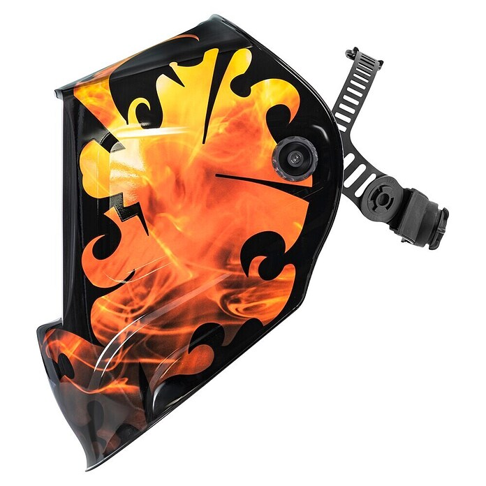 Gys Schweißhelm Zeus Fire (Maße Sichtfenster: 100 x 67 mm, Schutzstufe: 5 - 13)