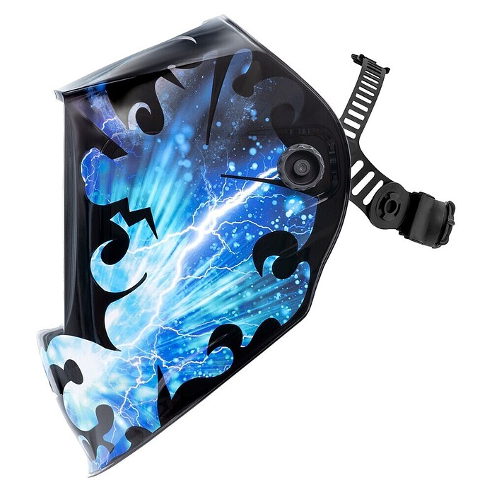 Gys Casco de soldadura (Medidas ventanilla: 100 × 67 mm, Nivel de protección: 5 - 13)