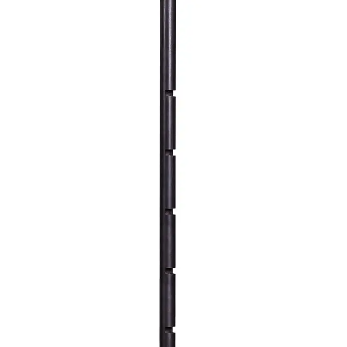Bene on Fire Holzkohlegrill Washington mit Grillrost - Durchmesser Grillfläche: 60 cm, schwarz - Dunkle, segmentierte Stange mit ineinandergreifenden Abschnitten.