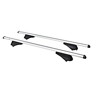 Fischer Juego de barras para el techo del coche Crossline XL (Capacidad de carga: 90 kg, L x An x Al: 15 x 131 x 10 cm)