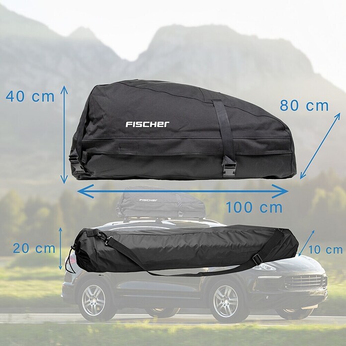 Fischer Dachbox faltbar (Geeignet für: Relingträger)