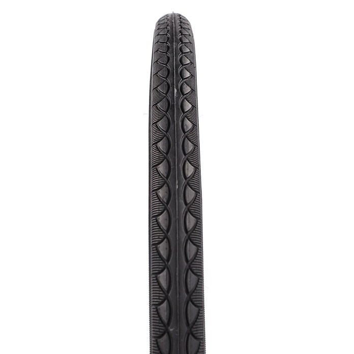 Fischer Fahrradreifen (Schwarz/Weiß, Geeignet für: Straße, 28″ x 1⁵⁄₈ x 1⅜)