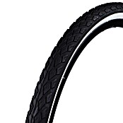 Fischer Fahrradreifen (Schwarz/Weiß, Geeignet für: Straße, 28″ x 1,75)