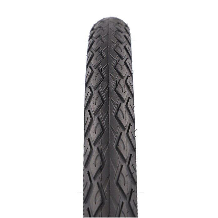 Fischer Fahrradreifen (Schwarz/Weiß, Geeignet für: Straße, 26″ x 1,75 x 2)
