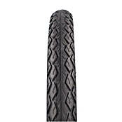 Fischer Fahrradreifen (Schwarz/Weiß, Geeignet für: Straße, 26″ x 1,75 x 2)
