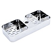 Sanicomfort Duschablage (Weiß/Chrom, Kunststoff, L x B x H: 25,2 x 11 x 4 cm) | BAUHAUS