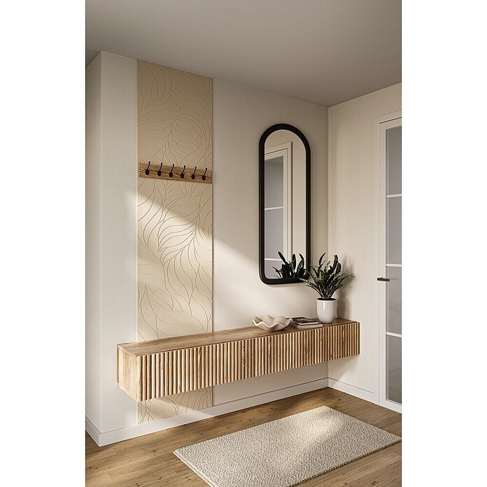 CanDo Wandpaneel Decowall Felt Pattern (Flow Zand, 260 x 60 cm, Kunststof) | BAUHAUS
