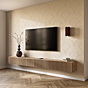 CanDo Wandpaneel Decowall Felt Pattern (Shell Zand, 260 x 60 cm, Kunststof) | BAUHAUS
