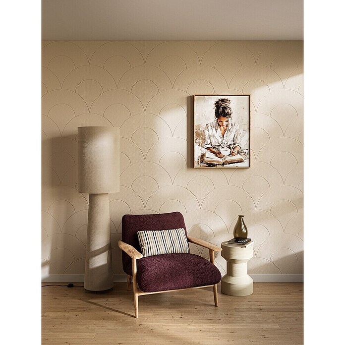 CanDo Wandpaneel Decowall Felt Pattern (Shell Zand, 260 x 60 cm, Kunststof) | BAUHAUS