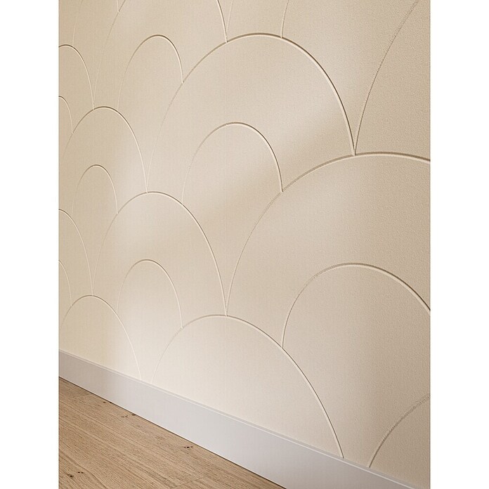 CanDo Wandpaneel Decowall Felt Pattern (Shell Zand, 260 x 60 cm, Kunststof) | BAUHAUS