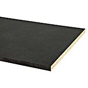 CanDo Werkblad Aanrechtblad (260 cm x 80 cm x 28 mm, Beton antraciet) | BAUHAUS