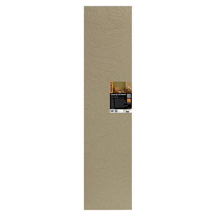 CanDo Wandpaneel Decowall Felt Pattern (Flow Salie, 260 x 60 cm, Kunststof) | BAUHAUS