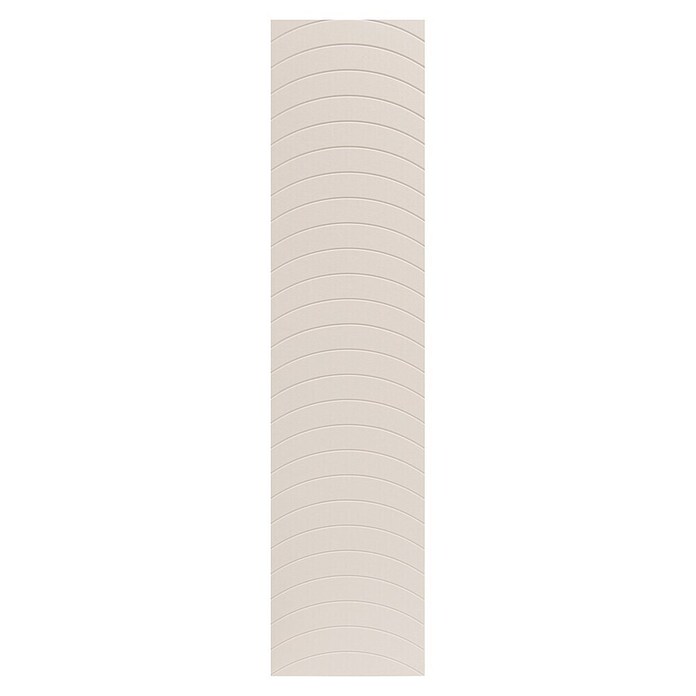 CanDo Wandpaneel Decowall Felt Pattern (Wave Wit, 260 x 60 cm, Kunststof) | BAUHAUS