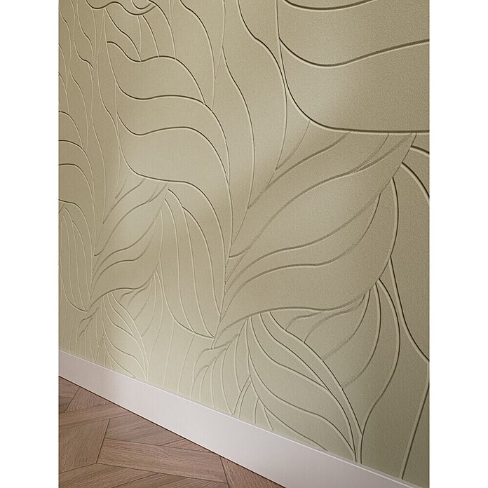 CanDo Wandpaneel Decowall Felt Pattern (Flow Salie, 260 x 60 cm, Kunststof) | BAUHAUS