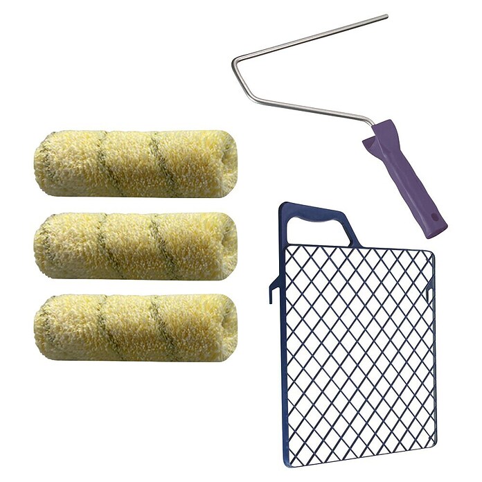 Set valjčkov  (Širina valjčka: 25 cm, 5 -del., Barva valjčka: Rumena) | 5841 - Roller und Zubehoer | HADA - Werkzeuge/Hilfsmittel | HAD - Farben | HA - Farben | H - Innendeko/Farben | BAUHAUS