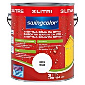 swingcolor Boja za zaštitu drveta  (Bijela, 3 l, Svilenkasti sjaj) | BAUHAUS