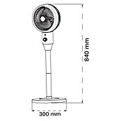 Green Tech Stoječi ventilator  (Barva: Bela, Višina: 840 mm) | 3439 - Tisch/Standventilatoren Marke | CBLA - Ventilatoren Marke | CBL - Ventilatoren | CB - Elektroinstallation | C - Elektro | BAUHAUS