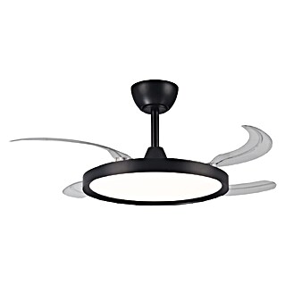 Green Tech Stropni ventilator (Boja: Crna, Ø x V: 1.061 x 460 mm)
