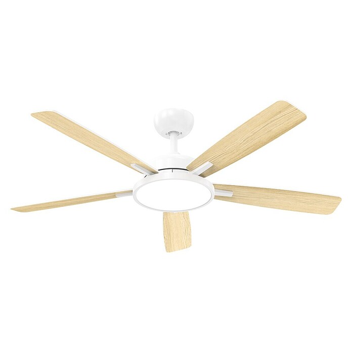 Green Tech Stropni ventilator  (Barva: Bela, Ø x V: 132 x 33 cm) | 3438 - Deckenventilatoren Marke | CBLA - Ventilatoren Marke | CBL - Ventilatoren | CB - Elektroinstallation | C - Elektro | BAUHAUS
