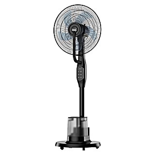 Green Tech Stajaći ventilator s raspršivačem (Boja: Crna, Ø x V: 44,5 x 128 cm)