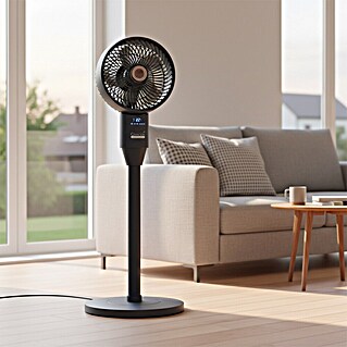 Green Tech Stoječi ventilator (Barva: Črna, Višina: 840 mm)