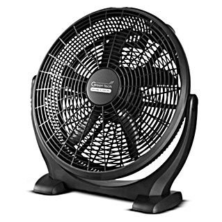 Green Tech Podni ventilator (Boja: Crna, Ø x V: 470 x 470 mm)