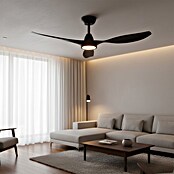 Green Tech Stropni ventilator  (Barva: Črna, Ø x V: 132 x 33 cm, 3 lopatice) | 3438 - Deckenventilatoren Marke | CBLA - Ventilatoren Marke | CBL - Ventilatoren | CB - Elektroinstallation | C - Elektro | BAUHAUS