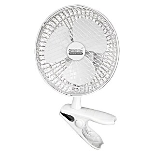 Green Tech Ventilator s kopčom (Boja: Bijela, Ø x V: 20 x 31 cm)