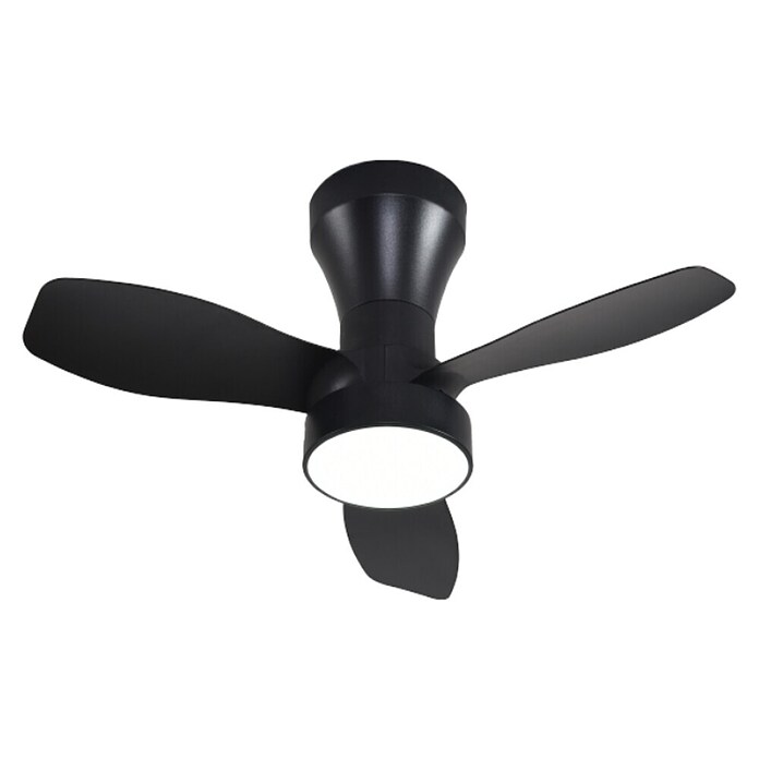 Green Tech Stropni ventilator  (Barva: Črna, Ø x V: 62 x 24 cm) | 3438 - Deckenventilatoren Marke | CBLA - Ventilatoren Marke | CBL - Ventilatoren | CB - Elektroinstallation | C - Elektro | BAUHAUS
