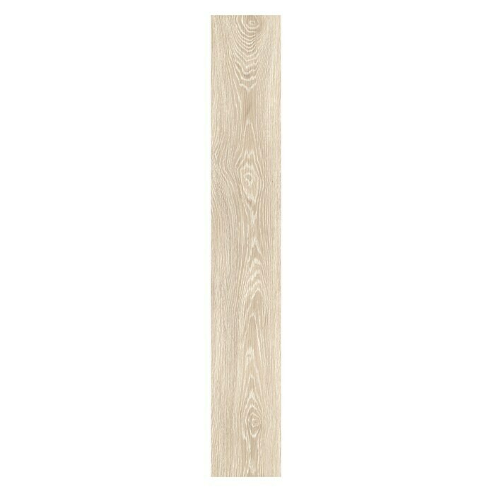 Decolife Vinylboden Ivory Washed Oak (1.220 x 185 x 10,5 mm, Landhausdiele)