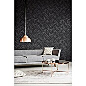 AS Creation New Walls Vliestapete (Schwarz/Silber, Grafisch, 10,05 x 0,53 m)