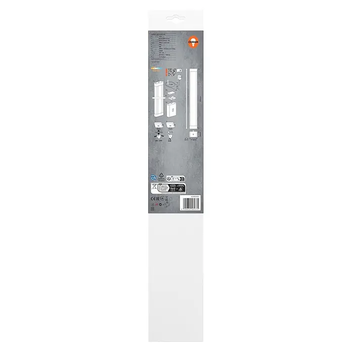 Osram LED-Unterbauleuchte Slim - L x B x H: 50 x 3,76 x 0,8 cm, Lichtfarbe: Warmweiß - Schlanke 50 cm LED-Unterschrankleuchte mit Steuerung für IR-Sensor-Dimmung und Ein/Aus.