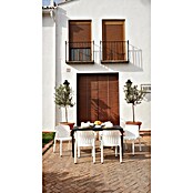 Set de muebles de jardín Master + Lea (5 pzs., Polipropileno, Antracita/Blanco) | BAUHAUS
