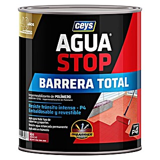 Ceys Impermeabilizante de alto rendimiento Agua Stop (1 kg, Rojo)