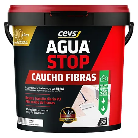 Ceys  Impermeabilizante caucho acrílico Agua Stop