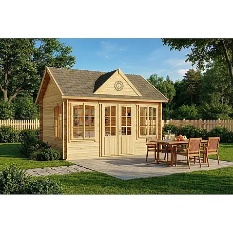 Alpholz  Gartenhaus CLOCKHOUSE®