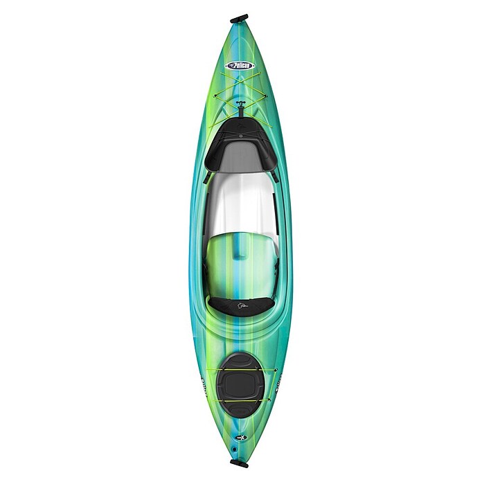 Pelican Kajak Thunder 100XP  (Do x Š: 307 x 76 cm, Primerno za: 1 oseba, Zmogljivost obremenitve: 125 kg, Večplastni polietilen RAM-X) | 1414 - feste Kanus, Kajaks | ABIM - Boote | ABI - Nautic | AB - Nautic | A - Eisenwaren | BAUHAUS