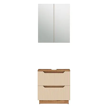 Vicco  Badmöbel-Set Lotta Cashmere 2 Teile
