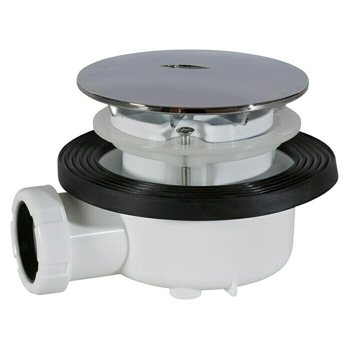 Válvula sifónica para ducha registrable extraplana (115 mm)
