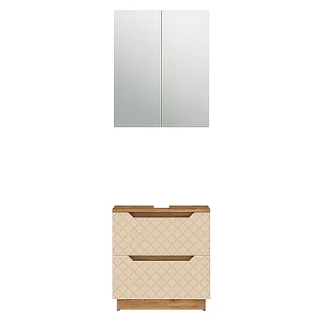 Vicco  Badmöbel-Set Lotta Cashmere 2 Teile