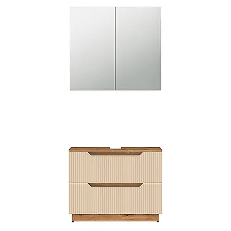 Vicco  Badmöbel-Set Lotta Cashmere 2 Teile