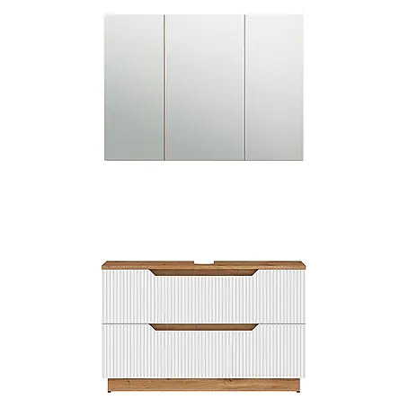 Vicco  Badmöbel-Set Lotta Weiß 2 Teile