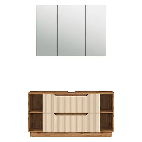 Vicco  Badmöbel-Set Lotta Cashmere 2 Teile