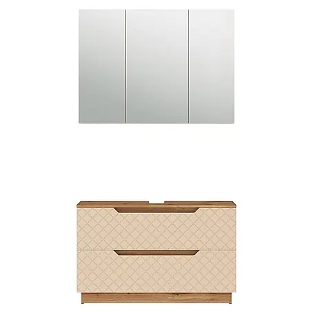 Vicco  Badmöbel-Set Lotta Cashmere 2 Teile
