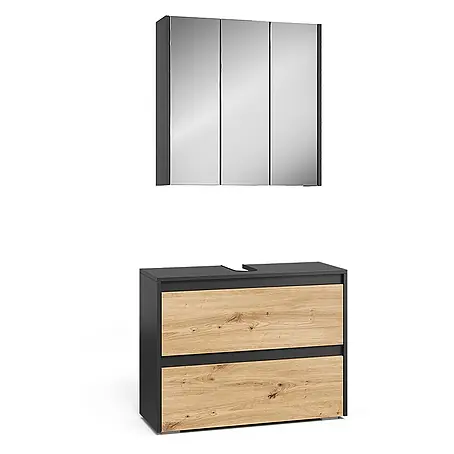 Vicco  Badmöbel-Set Majest Artisan 2 Teile
