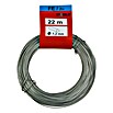 Stabilit Alambre de hierro (Ø x L: 1,2 mm x 22 m, Galvanizado)