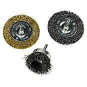 Craftomat Cepillo de alambre Sparpack (3 piezas)