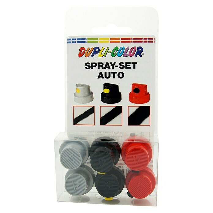 Dupli-Color Set spuitkoppen (6-delig)