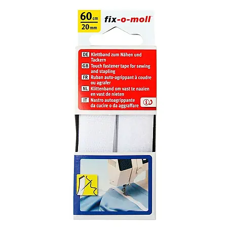 Fix-o-moll  Klettband zum Nähen