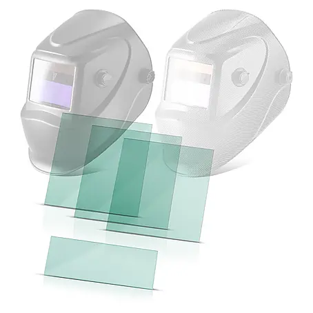 STAHLWERK  Schutzhelm 4er Set Schweißhelm Ersatzscheiben ST 450 R RC